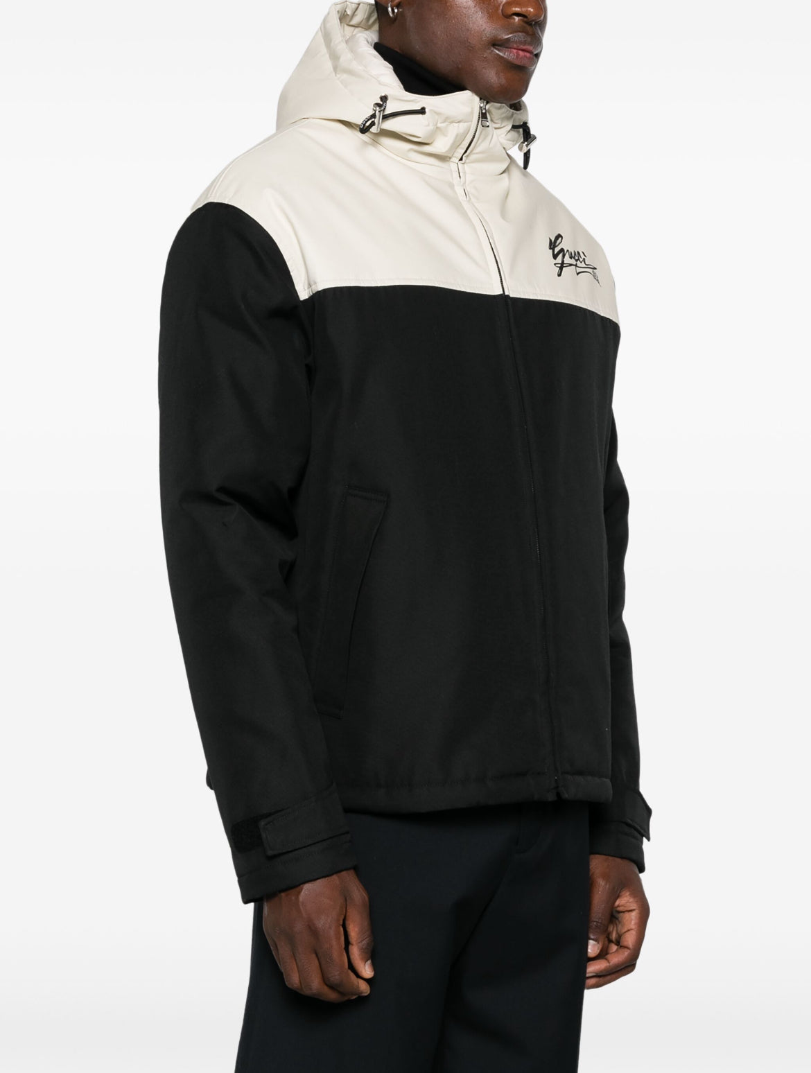Gucci 787197ZARAK,Gucci hooded jacket,Gucci jacket,Gucci jacket outlet,Gucci GG jacket,Gucci jacket on sale,Gucci jacket auth