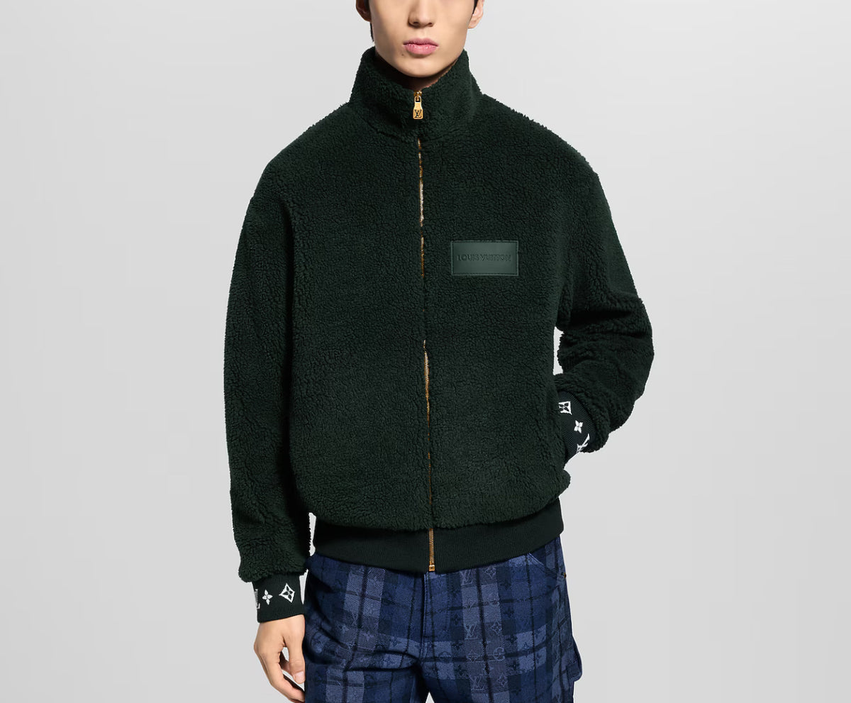 Winniemodo,Winnie modo,Louis Vuitton 1AIIRB,LV 1AIIRB,Louis Vuitton fleece blouson,Louis Vuitton fleece jacket,LV fleece jack