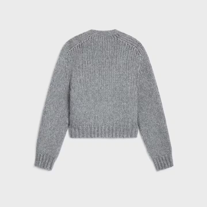 Winniemodo,Winniemodony Celine RY0KM0899.08GC,Celine cardigan in cashmere,Celine cardigan grey,Celine cardigan grey women,Cel