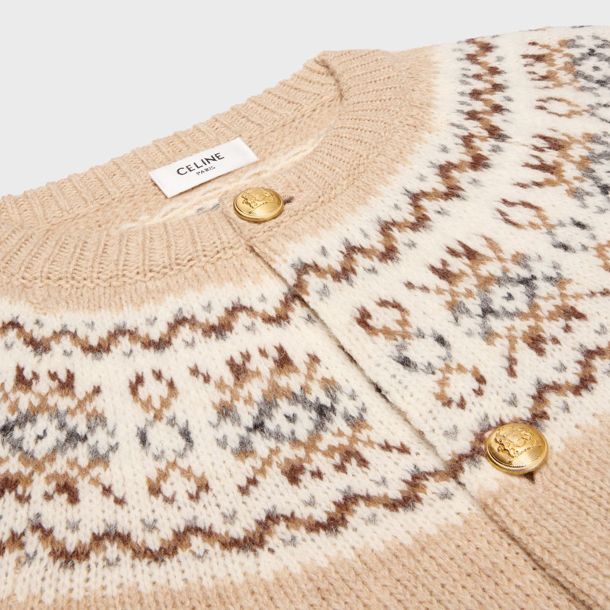Winniemodo,Winniemodony,Celine RY0FY0ZQ5.02LA,Celine cardigan in triomphe,Celine cardigan womens,Celine cardigan womens sale,