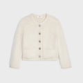Celine cardigan jacket in brushed mohair ,celine online shop,celine jacket  outlet ,celine women's ,celine 2AD9D440U.01OW,cel