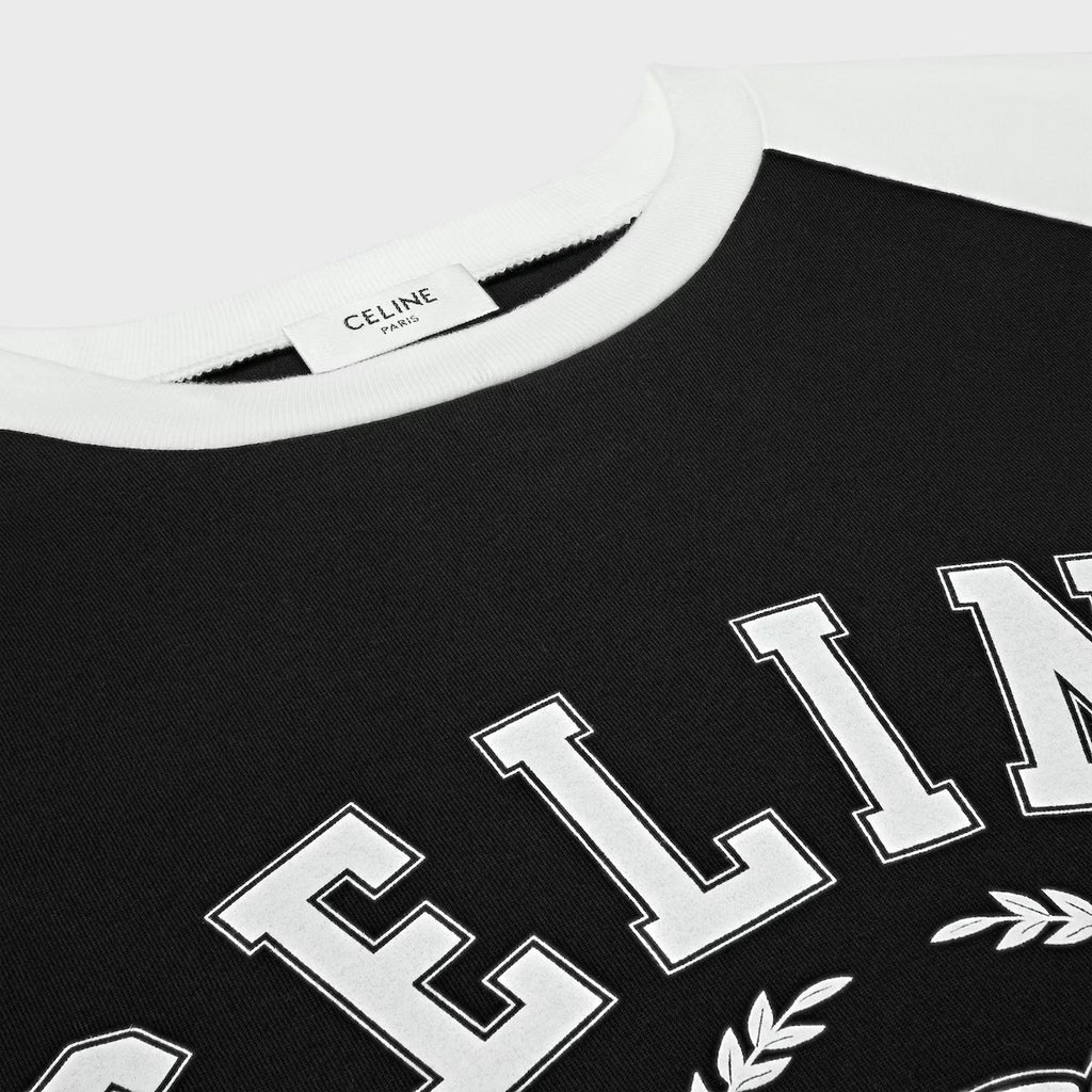 Celine RX09Y0I07.38OW,Celine loose T-shirt in cotton jersey,Celine triomphe Long sleeve t-shirt,Celine triomphe Long sleeve b