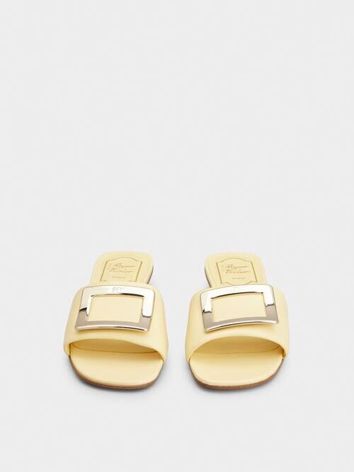 Roger Vivier Belle Vivier mules in leather