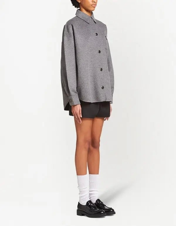 Winniemodo,Winnie modo,Prada APD1202103006,Prada Cashgora Caban Jacket,Prada jacket,Prada jacket sale,Prada oversized shirt,P