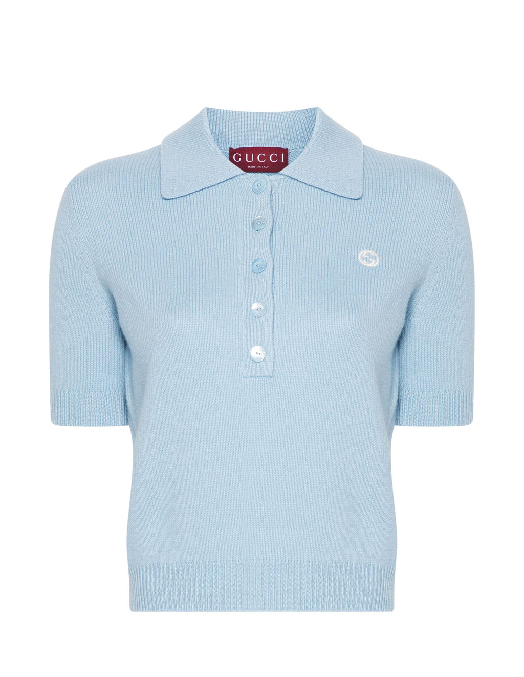 Gucci wool cashmere polo top,Gucci 798015XKDWSGucci polo shirt on sale,Gucci polo shirt authenticity,Gucci polo shirt outlet,