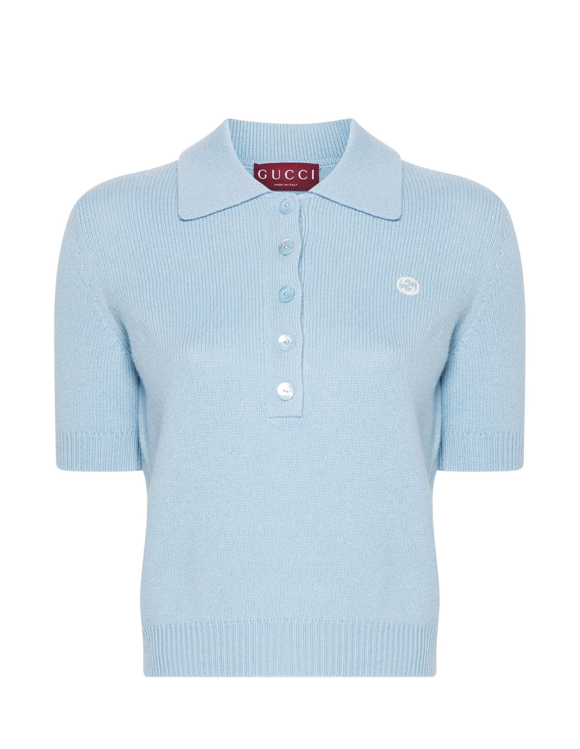 Gucci wool cashmere polo top,Gucci 798015XKDWSGucci polo shirt on sale,Gucci polo shirt authenticity,Gucci polo shirt outlet,