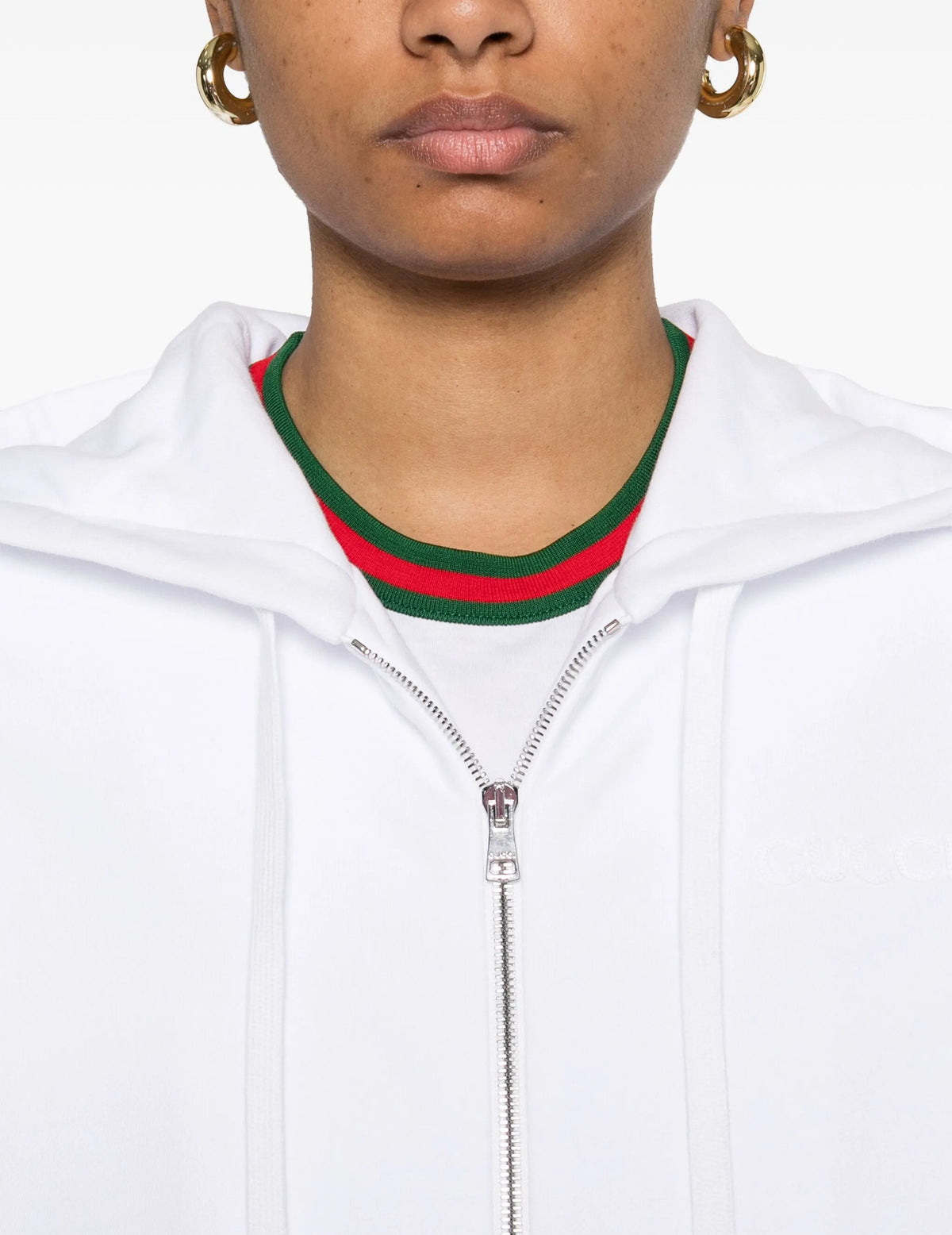 Winniemodo,Winniemodony,Gucci 810383 XJG07,Gucci web-stripe jacket,Gucci zip up jacket,Gucci zip up jacket white,Gucci jacket