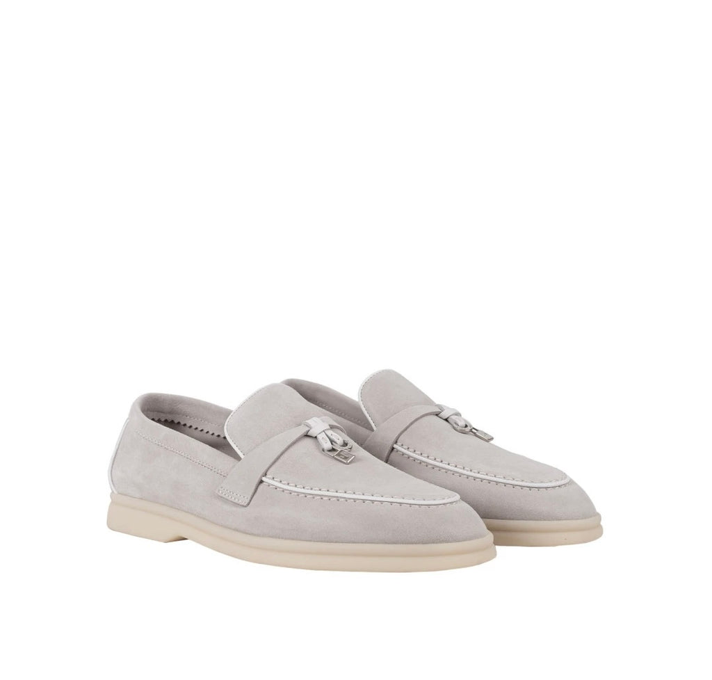 Winniemodo,Winniemodony,Loro Piana FAE5444,Loro Piana Summer Charms women,Loro Piana loafer sale,LP loafer grey,Loro Piana fl