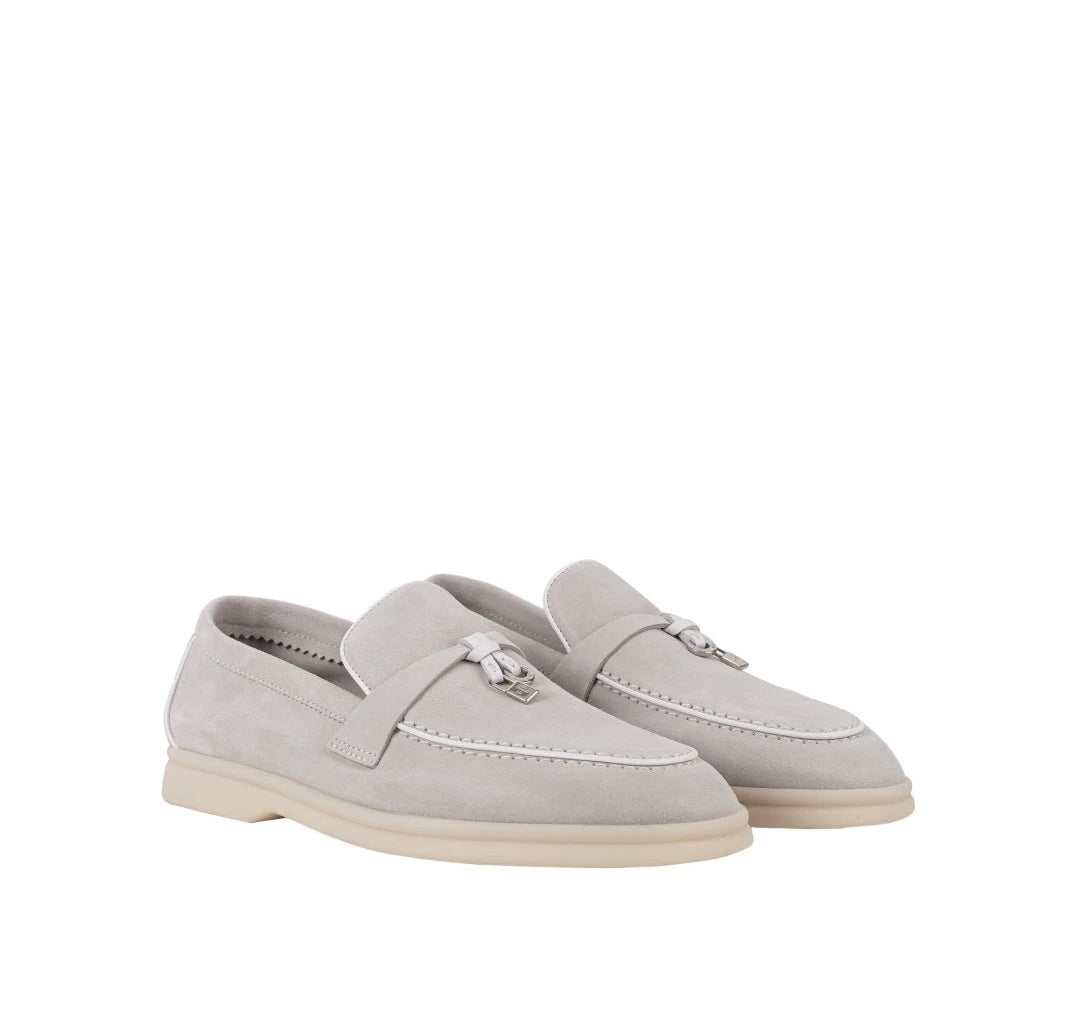 Winniemodo,Winniemodony,Loro Piana FAE5444,Loro Piana Summer Charms women,Loro Piana loafer sale,LP loafer grey,Loro Piana fl