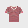 Celine RX0240M46,Celine Triomphe T-shirt in striped jersey,Celine Triomphe T-shirt,Celine striped T-shirt,Celine striped wome