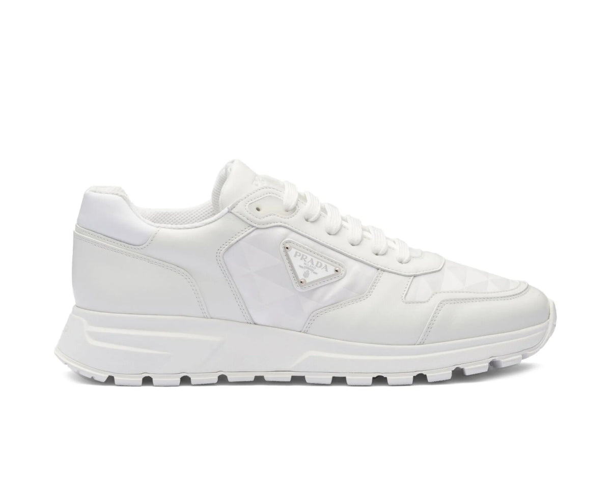 Prada 2EE390,Prada diamond quilted leather sneakers,Prada all white sneaker,Prada sneaker mens,Prada sneaker,Prada sneaker me