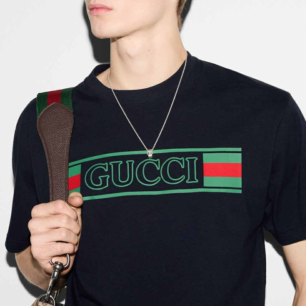 Gucci 796395XJG3P,Gucci T-shirt,Gucci tee,Gucci T-shirt on sale,Gucci T-shirt authenticity,Gucci T-shirt outlet,Gucci T-shirt