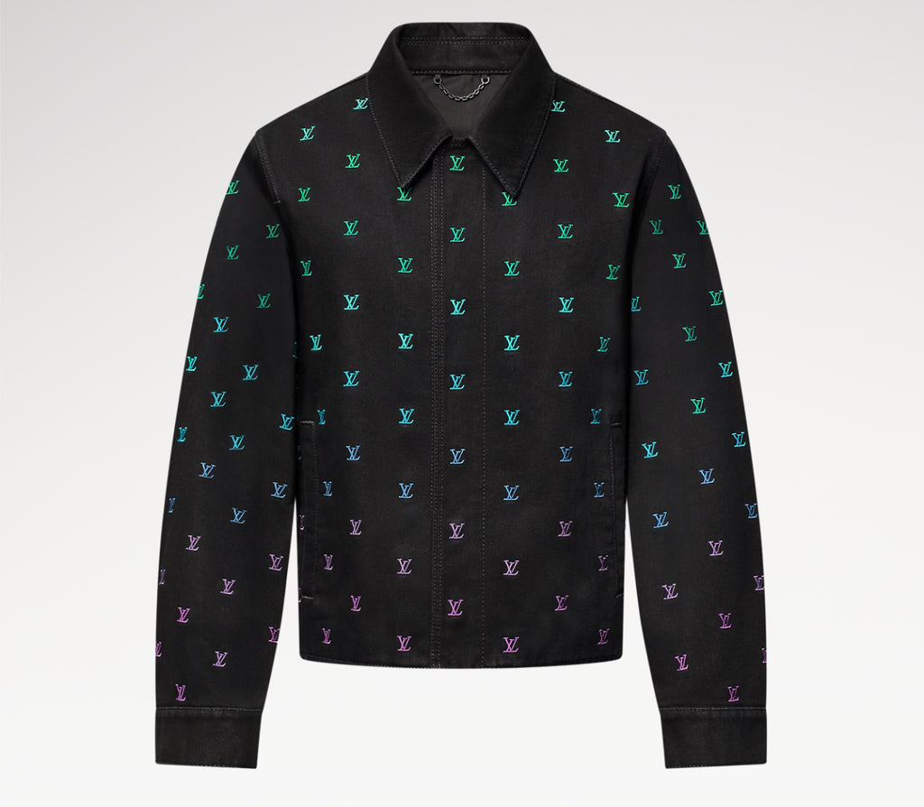Winniemodo,Winnie modo,Louis Vuitton 1AGTED,LV 1AGTED,Louis Vuitton embroidered denim jacket,LV denim jacket,LV jacket,Louis