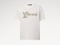 Louis Vuitton 1AFR94,LV 1AFR94,Louis Vuitton embroidered short sleeved T-shirt,LV embroidered short sleeved T-shirt,Louis Vui