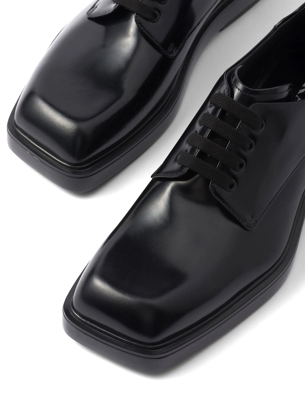 Winniemodo,Winnie modo,Prada fender leather derby shoes,Prada shoes,Prada men shoes,Prada men shoes sale,Prada black shoes,Pr