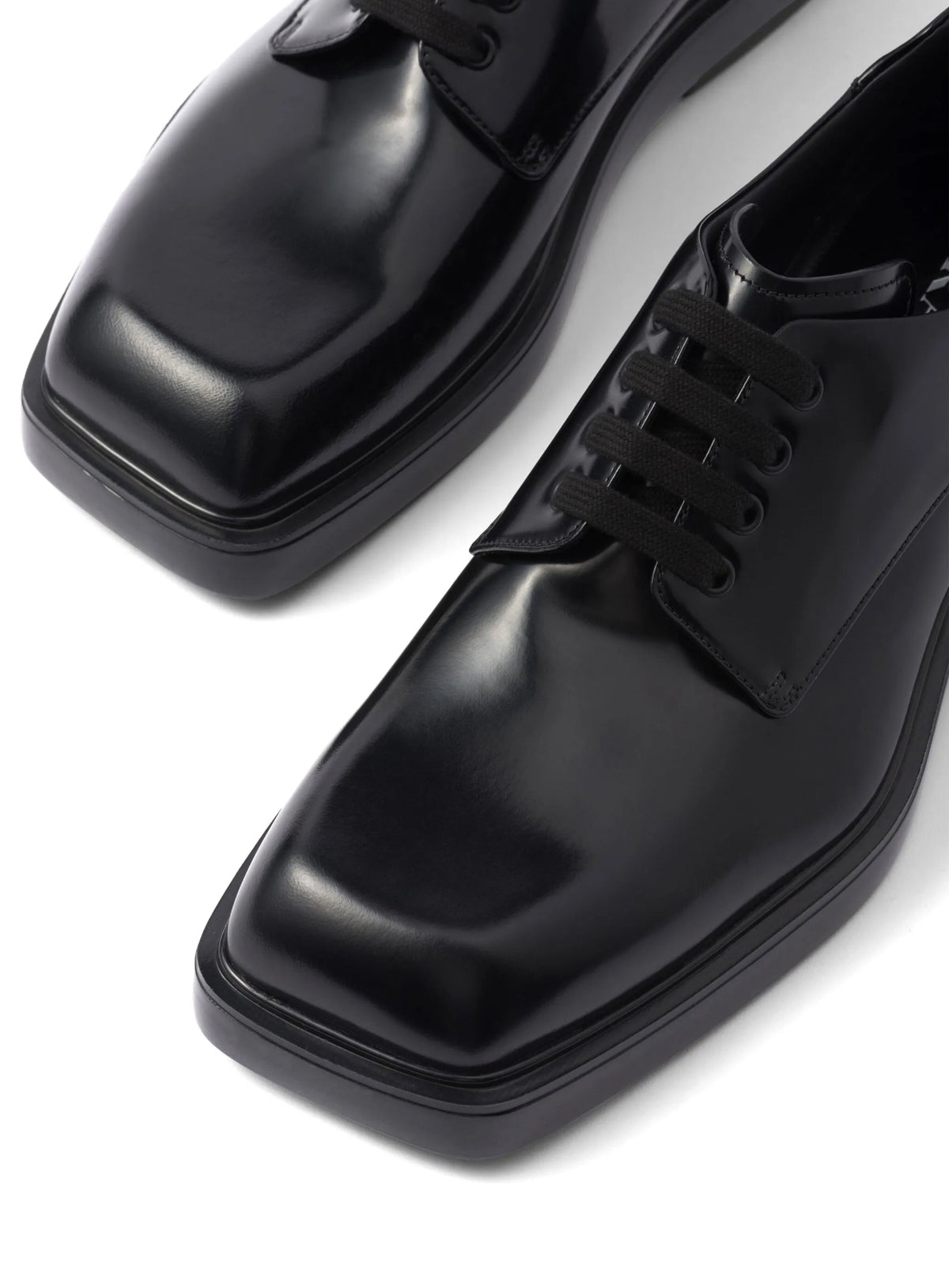 Winniemodo,Winnie modo,Prada fender leather derby shoes,Prada shoes,Prada men shoes,Prada men shoes sale,Prada black shoes,Pr