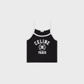 Celine RX0AQ671Q.38AW,Celine tank top,Celine black vest,Celine black top,Celine vest, Celine vest 2025,Celine top on sale,Cel