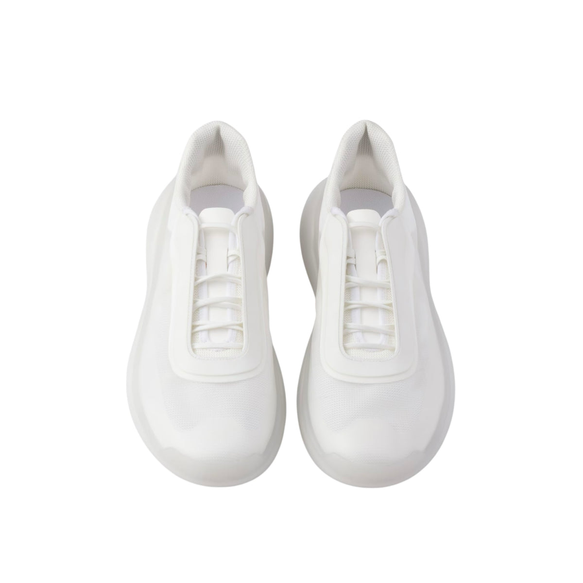 Prada 4E3608,Prada America's Cup Re-Nylon and bike fabric sneakers,Prada white sneaker,Prada white mens sneaker,Prada white r