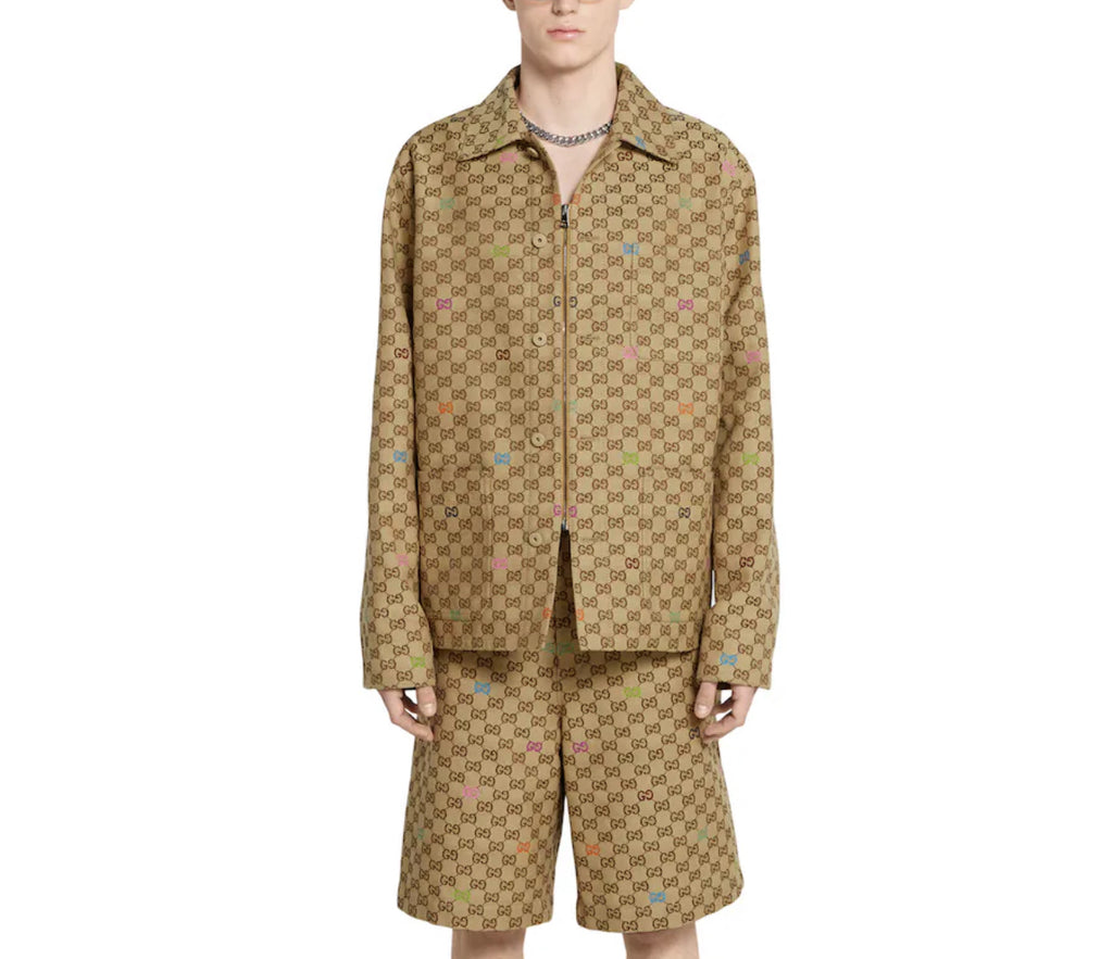 Winniemodo,Winnie modo,Gucci 833305 ZAS81,Gucci GG canvas jacket,Gucci monogram jacket,Gucci jacket,Gucci jacket sale,Gucci j