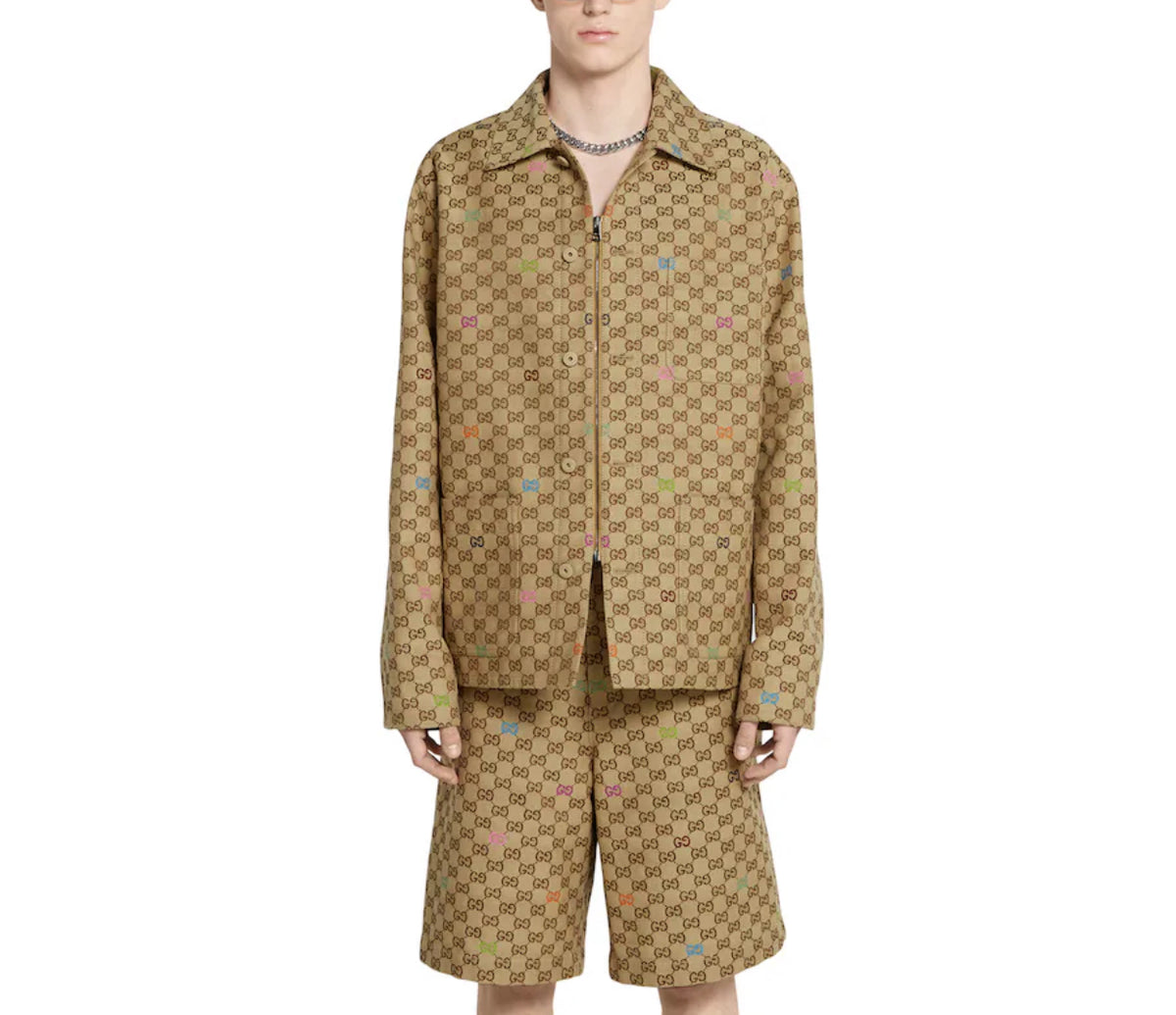 Winniemodo,Winnie modo,Gucci 833305 ZAS81,Gucci GG canvas jacket,Gucci monogram jacket,Gucci jacket,Gucci jacket sale,Gucci j