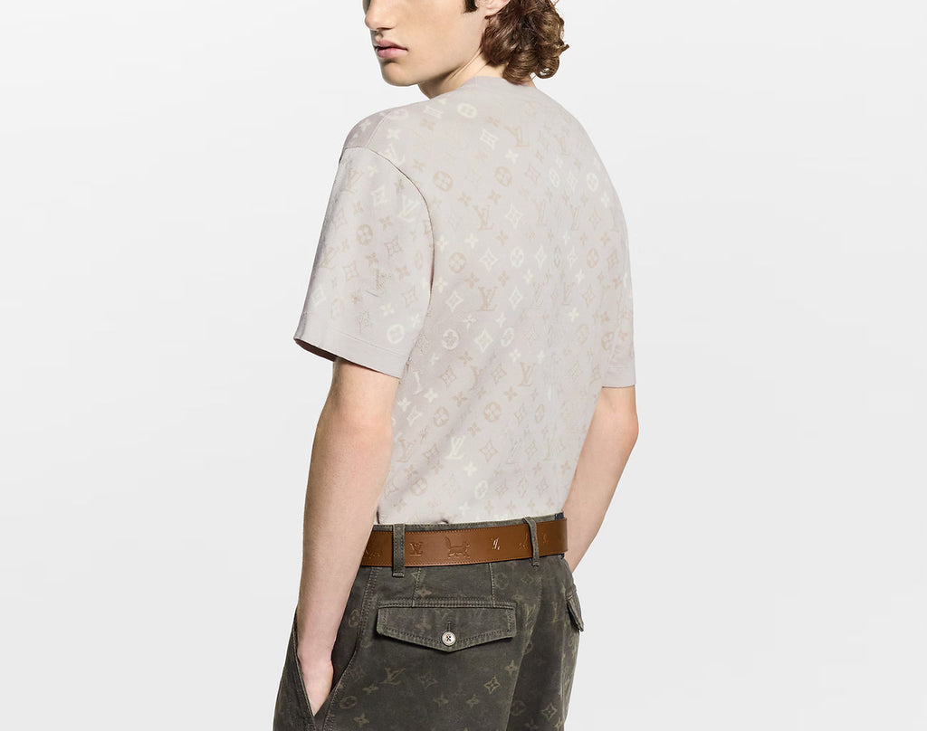Winniemodo,Winnie modo,Louis Vuitton 1AJBTB,LV 1AJBTB,Louis Vuitton monogram short sleeved T-shirt,LV monogram T-shirt,Louis