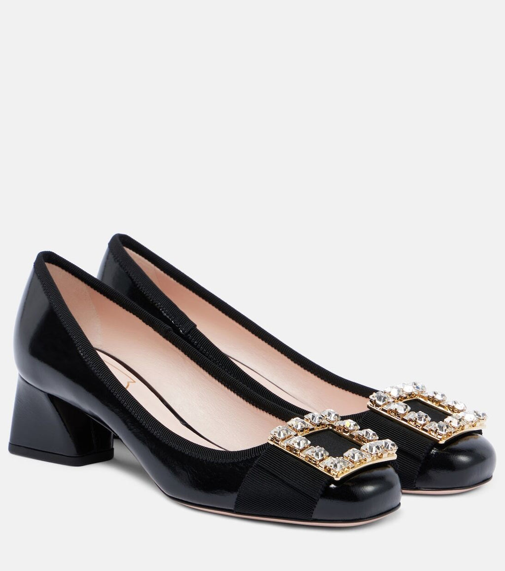 Winniemodo,Winniemodony,Roger Vivier pumps,Roger Vivier heels crystal buckle,Roger Vivier heels sale,RV heels black sale,Roge
