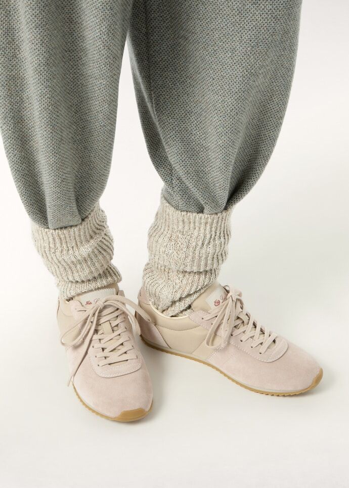 Winniemodo,Winniemodony,Loro Piana FSW0370,Loro Piana fast walk sneaker,Loro Piana pink sneaker sale,Loro Piana sneaker women