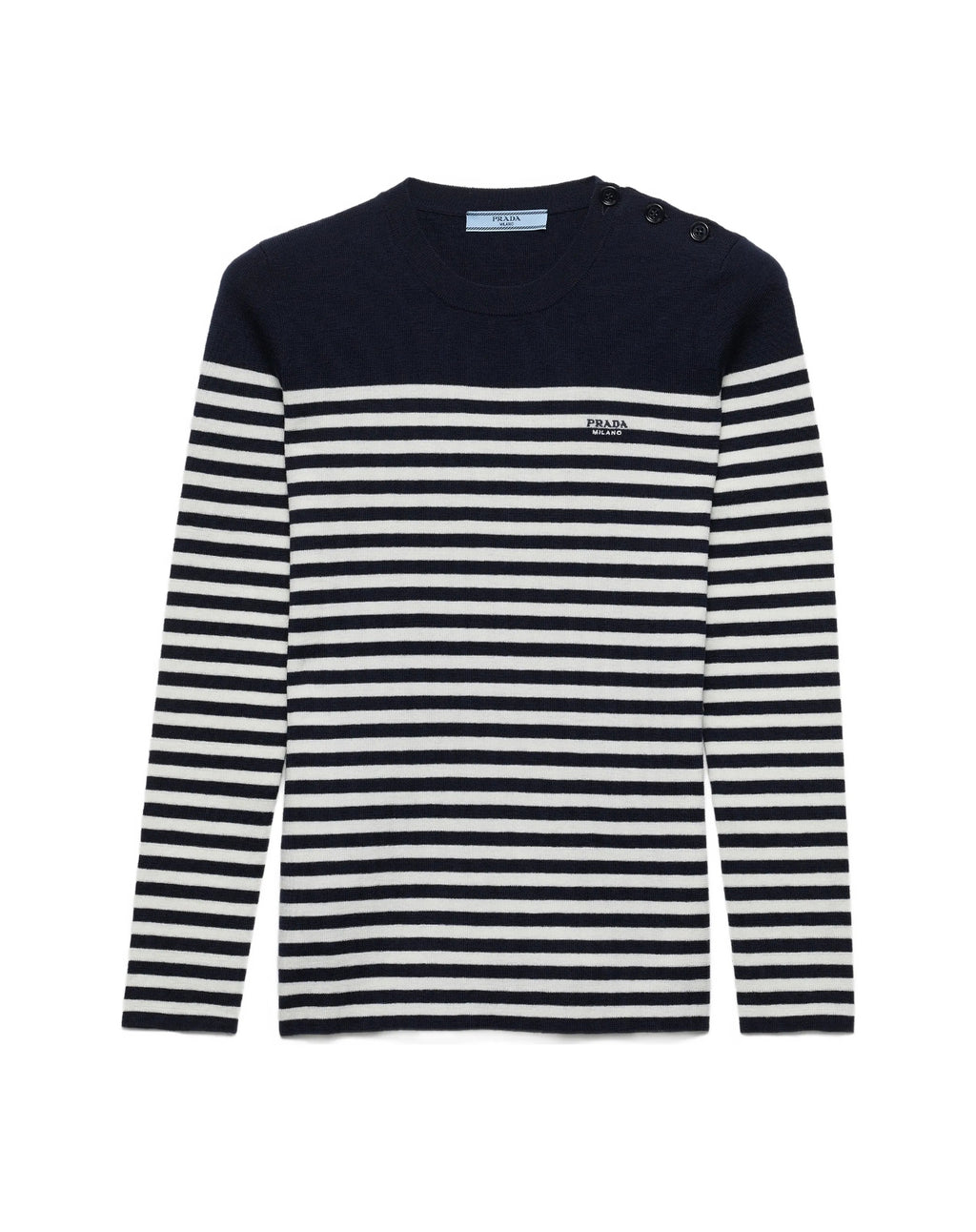 Winniemodo,Winniemodony,Prada P24Z2QSOOO19IH,Prada striped ribbed sweater,Prada striped knit sweater,Prada striped sweater wo