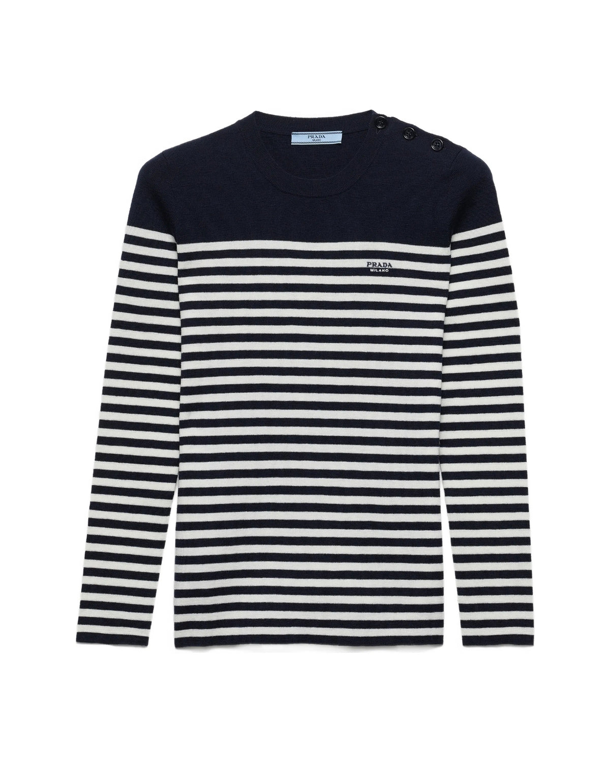 Winniemodo,Winniemodony,Prada P24Z2QSOOO19IH,Prada striped ribbed sweater,Prada striped knit sweater,Prada striped sweater wo