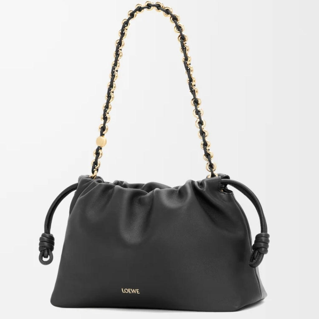 Loewe Medium Flamenco purse, Loewe Medium Flamenco bag, Loewe Flamenco bag, Loewe black flamenco bag, Loewe Medium Flamenco b