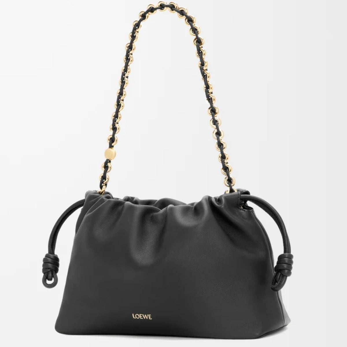 Loewe Medium Flamenco purse, Loewe Medium Flamenco bag, Loewe Flamenco bag, Loewe black flamenco bag, Loewe Medium Flamenco b