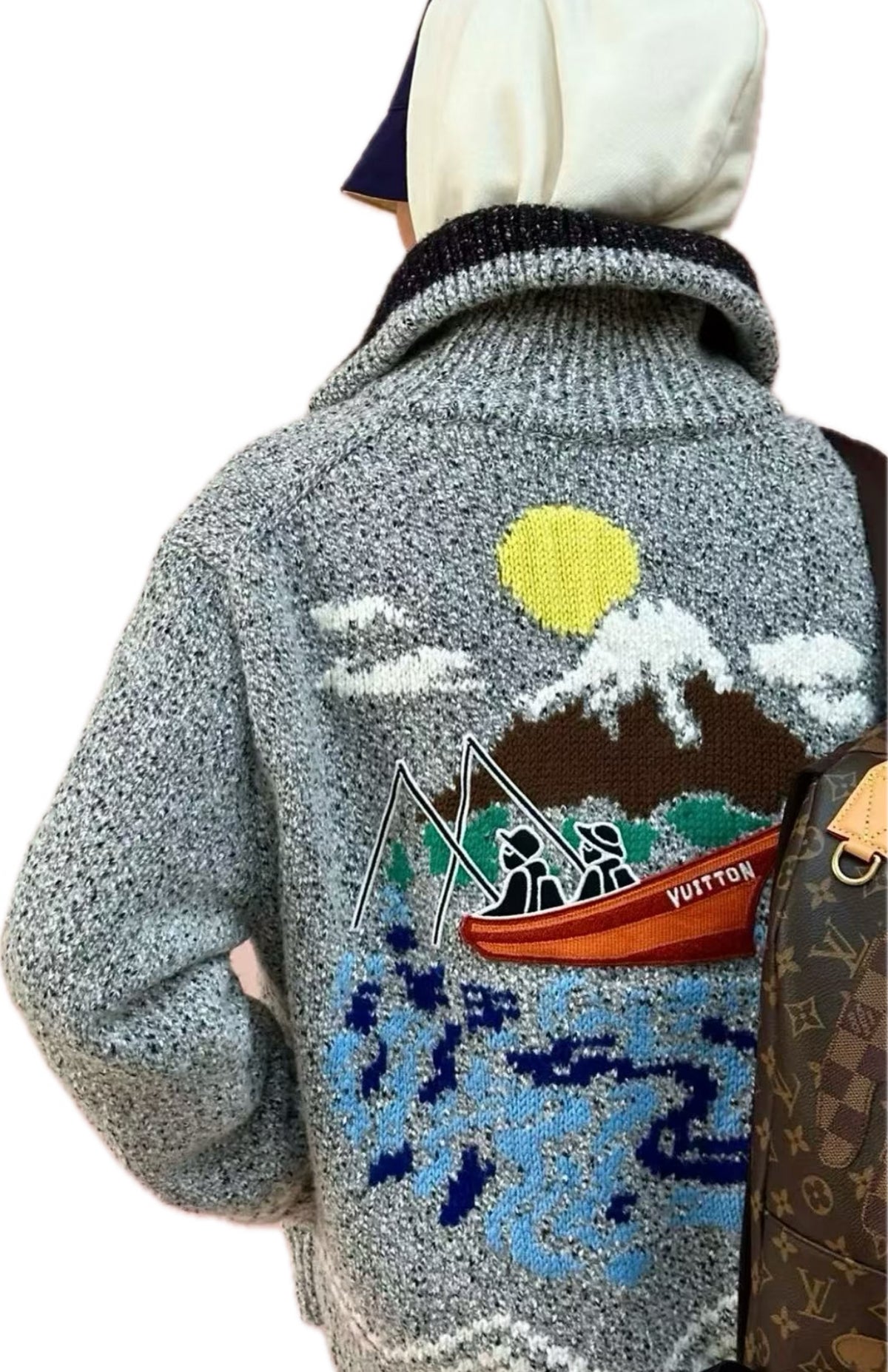 Winniemodo,Winnie modo,Louis Vuitton 1AIMCY,LV 1AIMCY,Louis Vuitton zip up knitted blouson,LV zip up knitted blouson,LV zip u