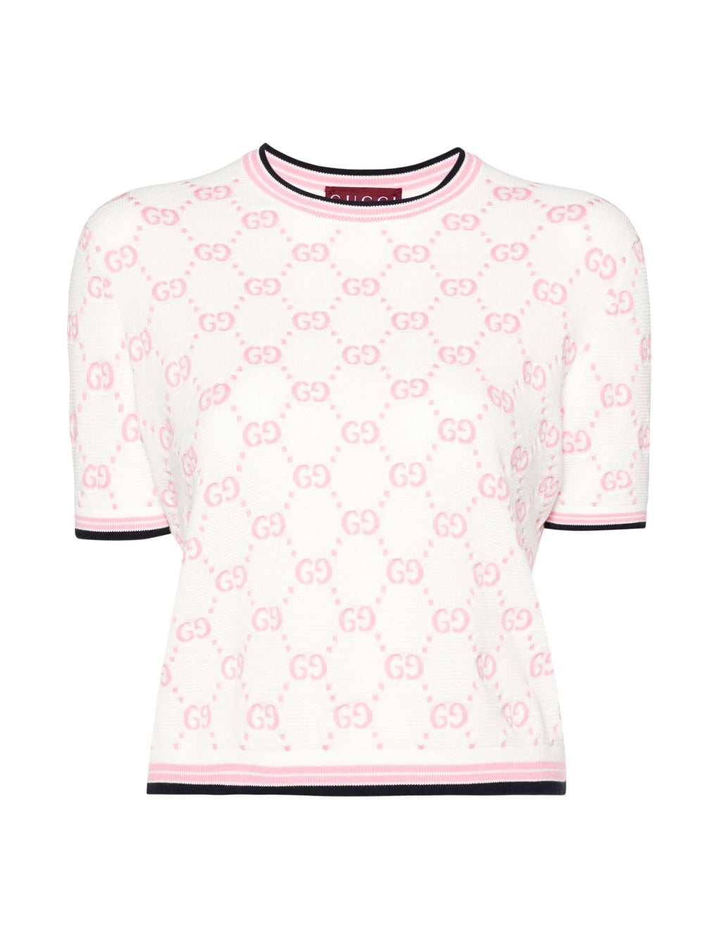 Gucci 788766XKD1R,Gucci GG monogram jumper,Gucci pink GG monogram jumper,Gucci pink GG monogram sweater,Gucci monogram sweate