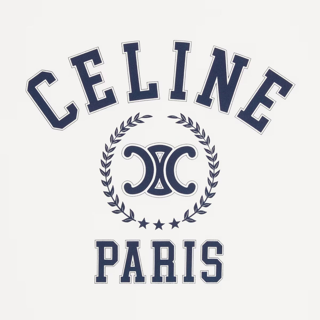 Celine RX0AQ671Q.01MA,Celine tank top,Celine white vest,Celine white top,Celine vest, Celine vest 2025,Celine top on sale,Cel