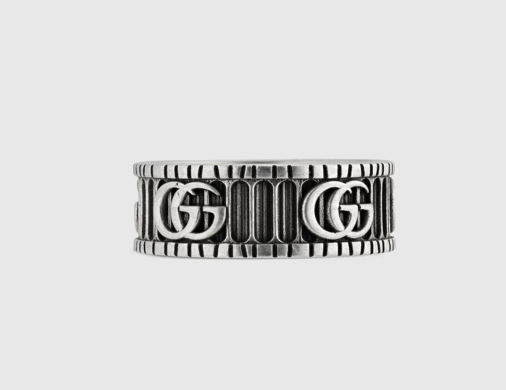 Winniemodo,Winnie modo,Gucci 551899J8400081,Gucci GG wide ring,Gucci ring,Gucci ring sale,Gucci ring silver,Gucci ring mens,G