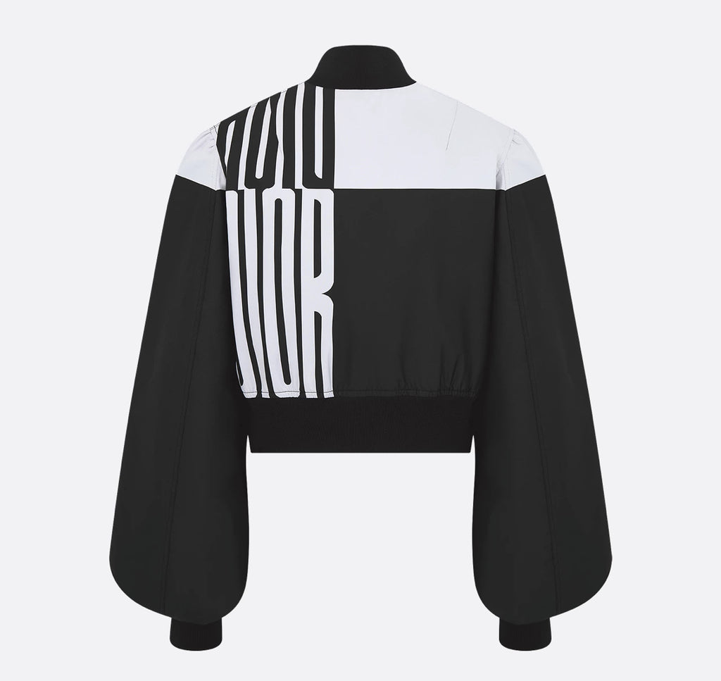 Dior 527C73B2205,Dior bomber jacket,Dior bomber womens jacket,Dior bomber womens jacket black white,Dior bomber womens jacket