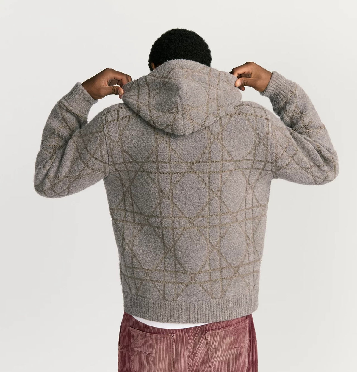 Winniemodo,Winniemodony,Dior 613M612A3017,Dior cannage hooded sweater,Dior cannage knit hoodie,Dior knit hoodie,Dior knit hoo