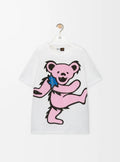 Loewe H616Y22J15,Loewe relaxed fit T-shirt in cotton,Loewe teddy bear t-shirt,Loewe teddy bear tee,Loewe teddy bear white t-s