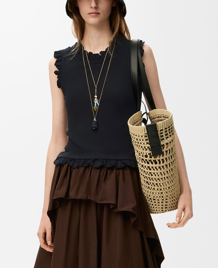 Winniemodo,Winniemodony,Loewe S616Y23X53,Loewe top,Loewe vest,Loewe clothes sale,Loewe vest discount,Loewe womenswear outlet,