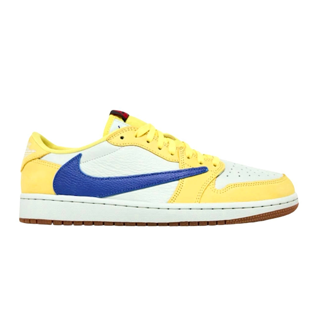 Air Jordan DZ4137-700,Travis Scott Air Jordan Sneaker,Jordan 1 Retro Low OG SP Travis Scott Canary Womens,Air Jordan 1 low sn