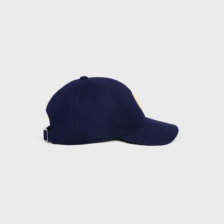 Winniemodo,Winnie modo,Celine initial baseball C in flannel cap,Celine initial baseball cap,Celine Initial C cap,Celine cap,C