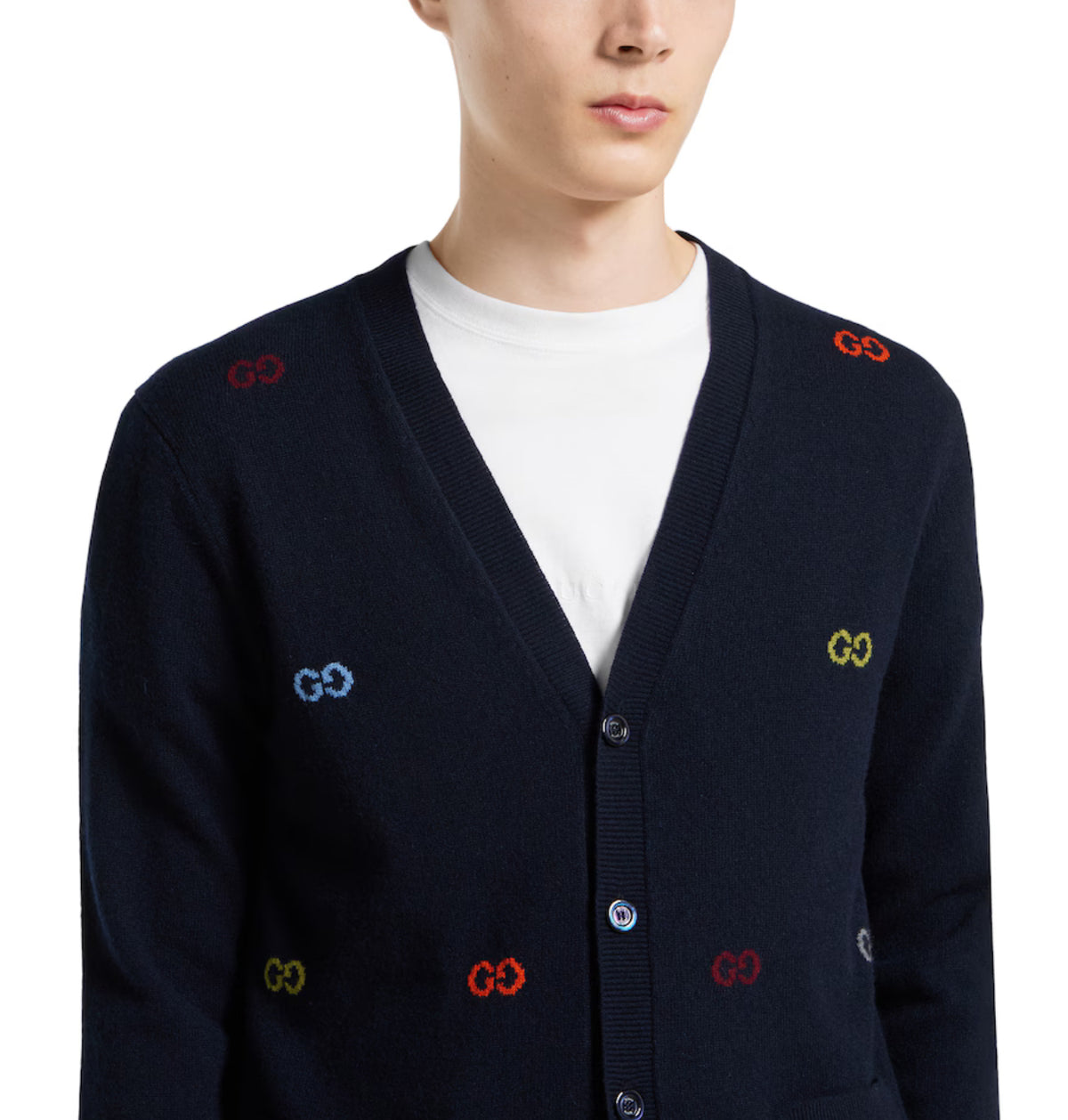 Winniemodo,Winnie modo,Gucci 833671 XKEYI,Gucci cashmere cardigan,Gucci cardigan,Gucci cardigan sale,Gucci monogram cardigan,