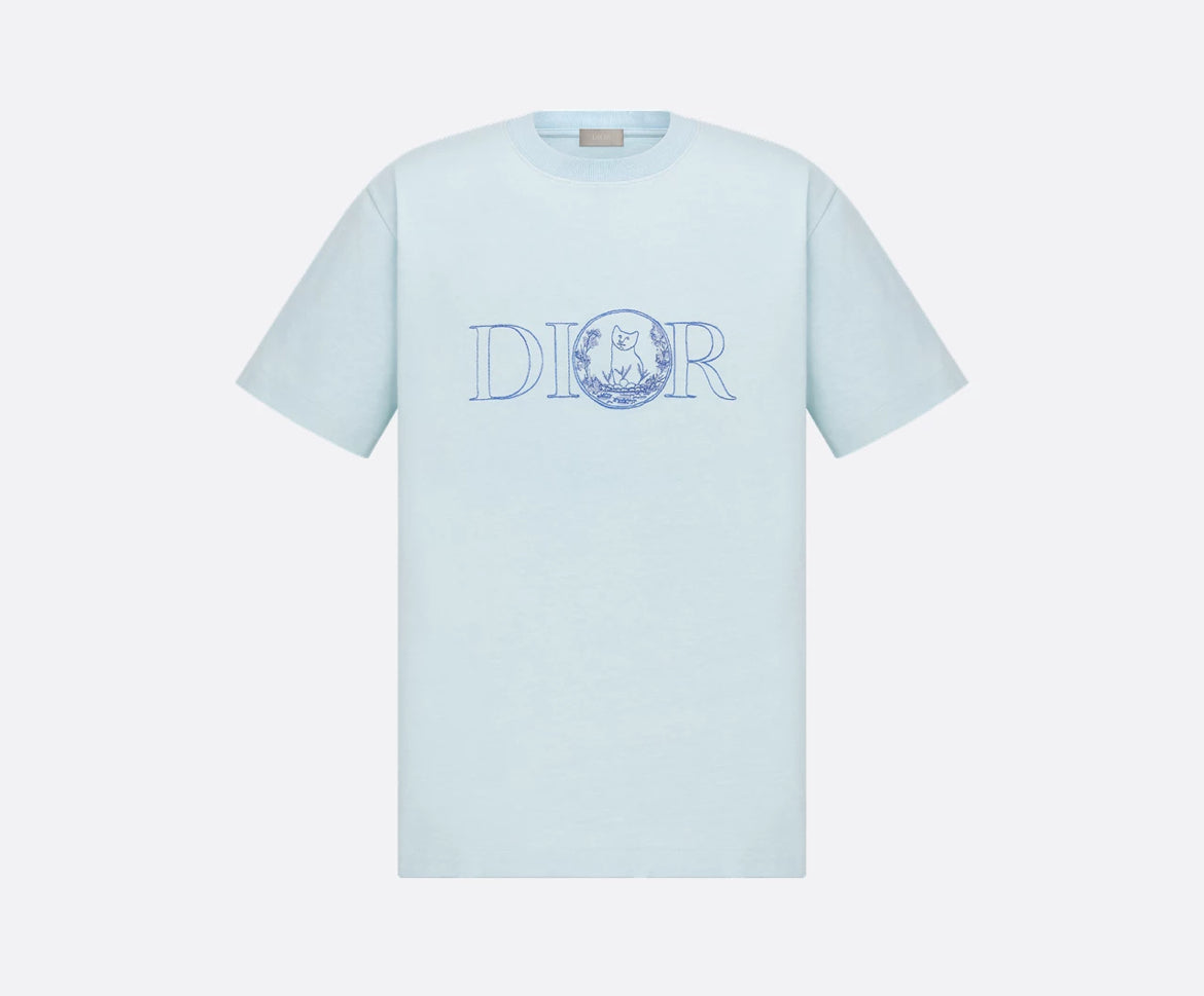 Dior 583J696C0554,Dior t-shirt white mens,Dior T-Shirt blue mens,Dior tee white men, Dior T- shirt on sale,Dior T- shirt outl