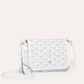 Winniemodo,Winniemodony,Goyard Plumet Pouch Wallet white,Goyard small cross bag sale,Goyard cross bag men,Goyard bag outlet,G