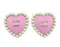 Winniemodo,Winnie modo,Chanel studs earrings,Chanel earrings,Chanel earrings sale,Chanel earrings heart,Chanel earrings pink,