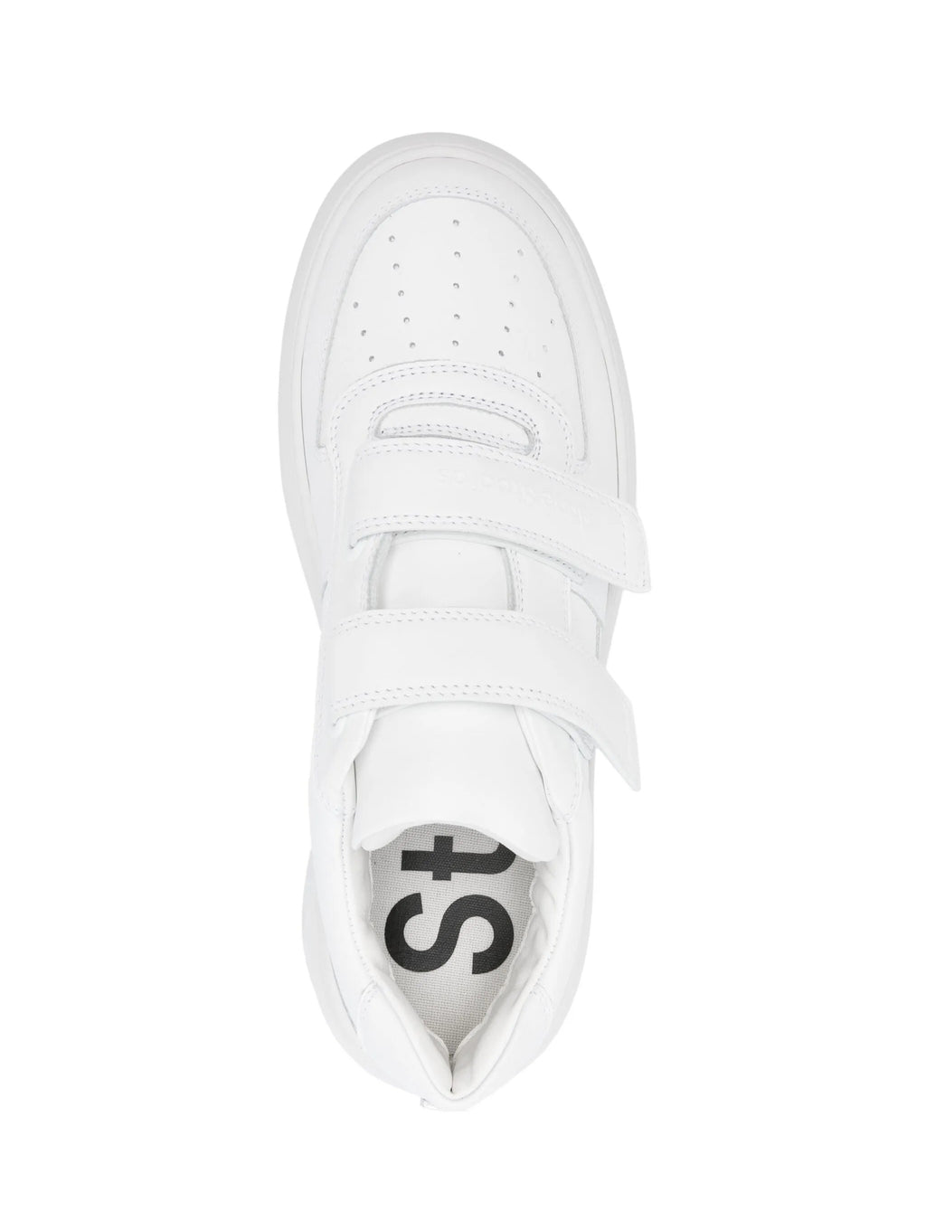 Acne Studios touch strap platform sneakers,Acne Studios Velcro sneaker,Acne Studios Velcro sneaker white,Acne Studios sneaker