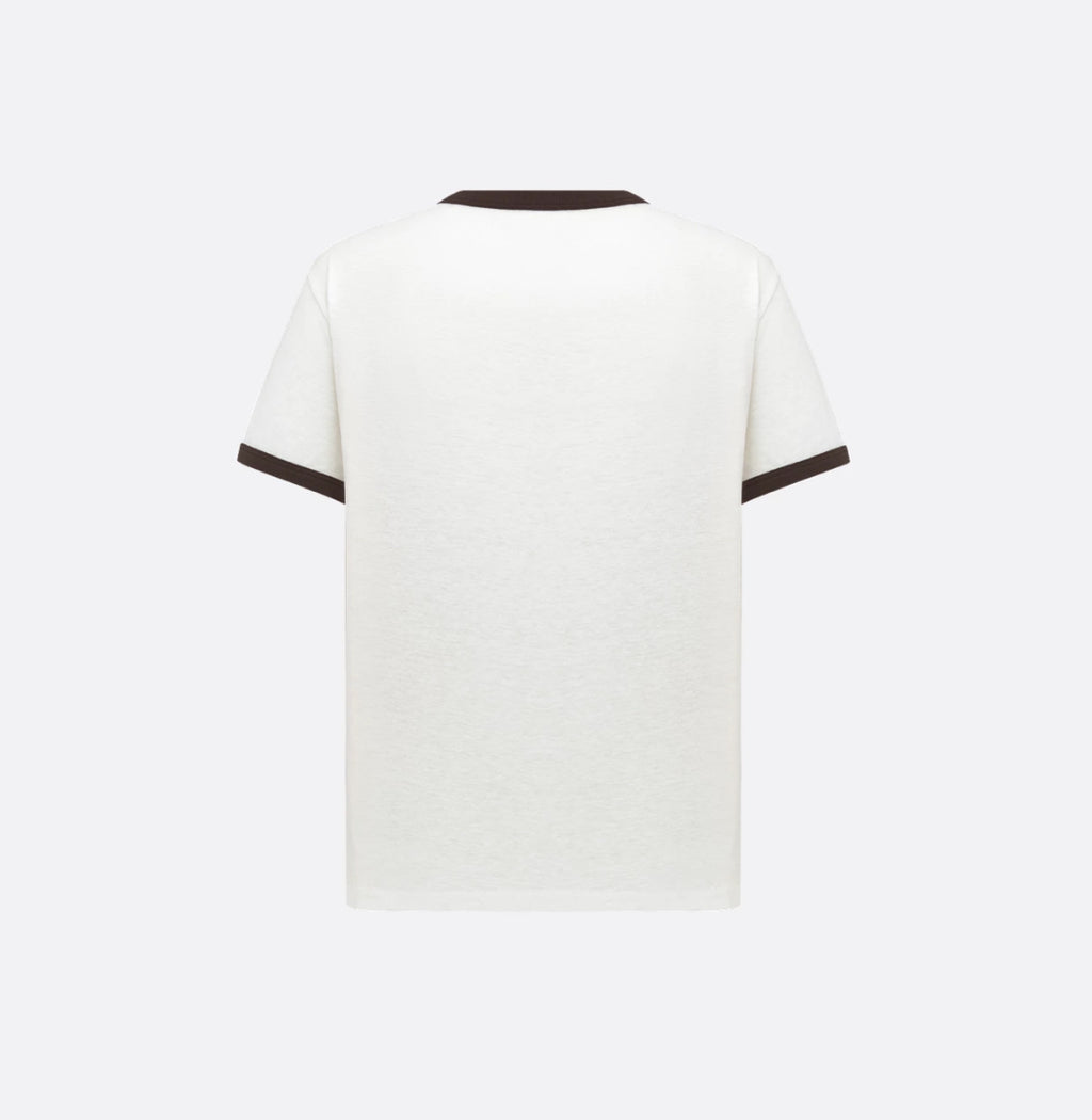 Dior 523T09A4231,Dior 8 print T-shirt,Dior 8 white T-shirt,Dior white T-shirt,Dior womens white T-shirt,Dior white Tee,Dior 8