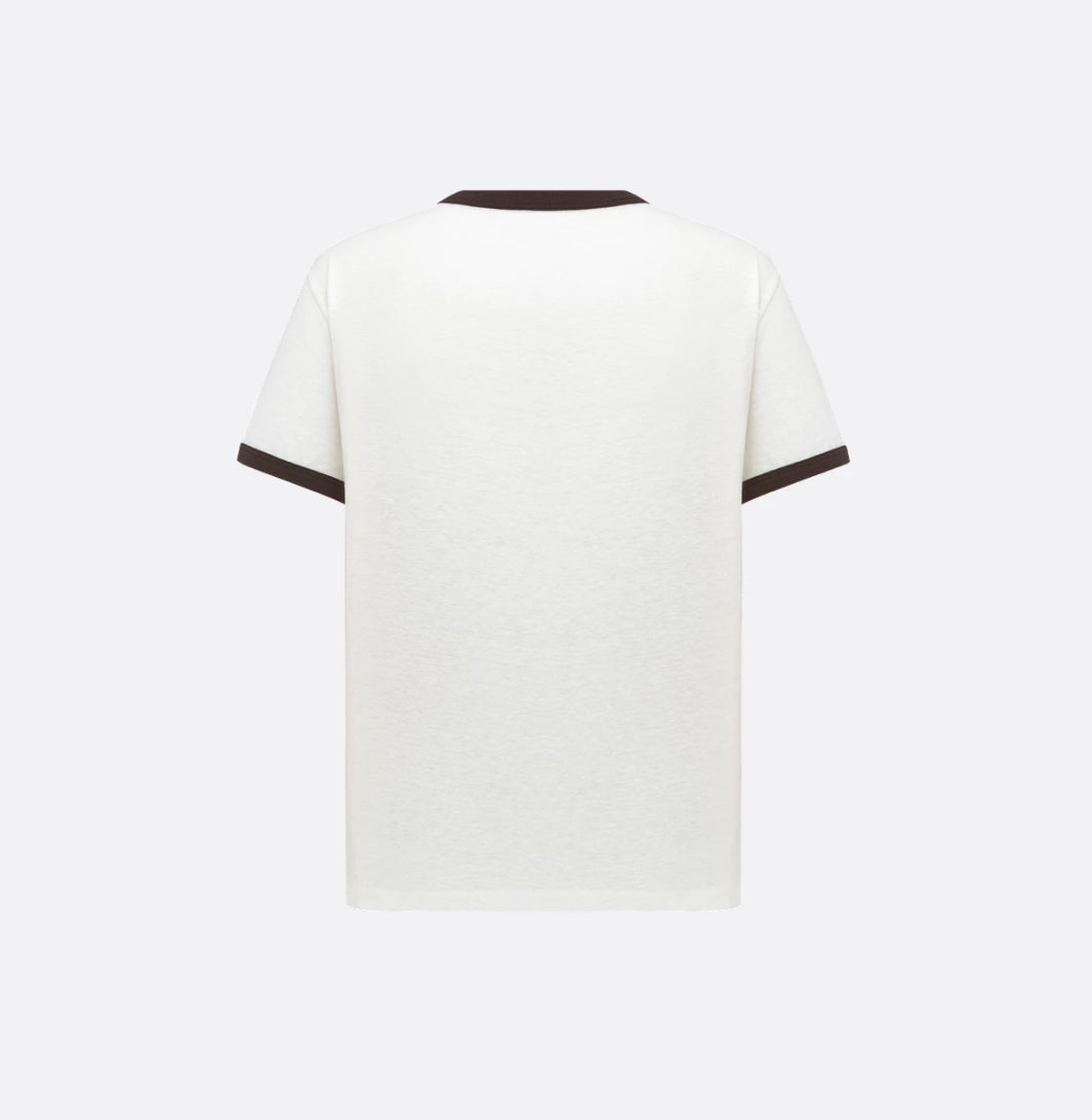 Dior 523T09A4231,Dior 8 print T-shirt,Dior 8 white T-shirt,Dior white T-shirt,Dior womens white T-shirt,Dior white Tee,Dior 8