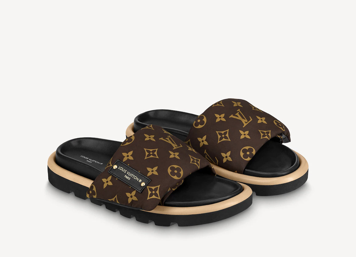 Louis Vuitton pool pillow flat comfort mule