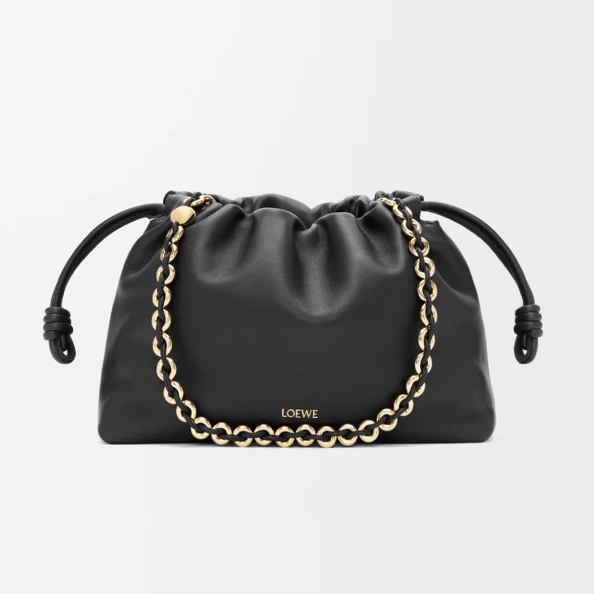 Loewe Medium Flamenco purse, Loewe Medium Flamenco bag, Loewe Flamenco bag, Loewe black flamenco bag, Loewe Medium Flamenco b